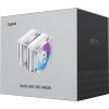 Кулер для процессора Ocypus Delta A62 WH ARGB - Высокопроизводительный CPU Cooler с RGB, 260W и 120мм вентиляторами