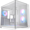 Корпус ПК Ocypus Iota C70 WH ARGB - Midi-Tower с 6x120mm ARGB, 2xUSB-A 3.0 и USB-C 3.1 для ATX, mATX и mITX
