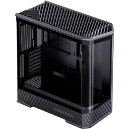 Корпус без блока питания/ Case JONSBO D400, Midi-Tower, TG, no fan, 2xUSB-A 3.0 + 1xUSB-C 3.2, ATX, mATX, mITX Black