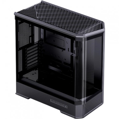 Корпус JONSBO D400 Midi-Tower без блока питания - Черный, TG, USB-A 3.0 и USB-C 3.2, совместимость с ATX, mATX, mITX