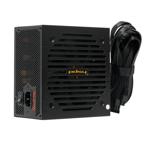 Блок питания/ Power Supply HSPD, 650W 80+ Bronze (ATX, 2.31, Semi-modular, 1x24(20+4)pin 550mm, 1xCPU*2 8(4+4)pin 600+150mm, 1xPCIe*2 8(6+2)pin 500+150mm, 2xSATA*3 400+150+150mm, 1xMOLEX4pin*3+FDD 400+150+150+150mm , Active, 120x120mm, 150x140x86mm, APFC,