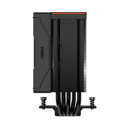 Кулер для процессора/ CPU Cooler PCCooler RZ500 BK (250W, 4-pin PWM, 155mm, Al/Cu, 5x6mm, 1x120mm, 86.73CFM, 32dBA, 2200RPM, S: 1851/1700/1200/115X, AM5/AM4, black)