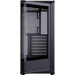 Корпус без блока питания/ Case JONSBO D400, Midi-Tower, TG, no fan, 2xUSB-A 3.0 + 1xUSB-C 3.2, ATX, mATX, mITX Black