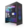 Система жидкостного охлаждения для ПК/ Water Cooling System NZXT Kraken Elite 280 RGB (250W, 280mm, LED temp., Black/ Fans: 2x140mm, 98.61CFM, 34.5dBA, 2000RPM/ Pump height 65mm, 2800RPM, Rad thickness 27mm/ S: 1851, 1700, 1200, 115X, AM5, AM4) NZXT