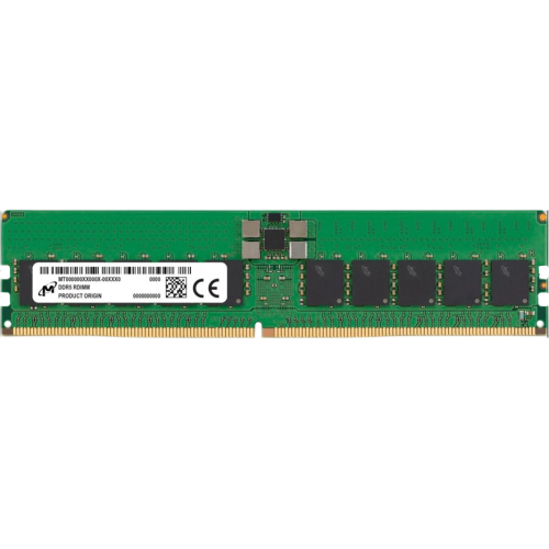 Память оперативная/ Micron 96GB DDR5 6400 MT/s CL52 DR ECC Registered DIMM 288pin
