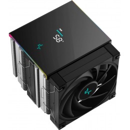 Устройство охлаждения(кулер) Deepcool AK620 Digital SE ARGB Soc-AM5/AM4/1200/1700/1851 черный 4-pin 19-28dB Al+Cu LCD 260W 1400gr Ret (R-AK620-BKADMN-GJD)