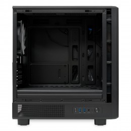 Корпус без блока питания/ Case HSPD M310, Mesh Mini-tower, Black, TG, 0.4 SPCC, 3x120mm ARGB (Orbis F1) mATX, mITX 180/280/160mm 1x2.5", 1x3.5", 4xPCI 2xUSB-A 3.0 452x277x418mm