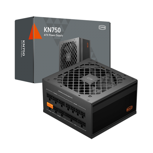 Блок питания ПК/ Power Supply PCCooler, 750W 80+ Gold (ATX, 3.1, Full modular, 1x24(20+4)pin, 2xCPU 8(4+4)pin, 2xPCIe*2 8(6+2)pin, 1x12VHPWR, 7xSATA*3, 2xMOLEX4pin, Active, 120x120mm, 140x150x86mm, APFC, OVP/UVP/SCP/OPP/OCP/OTP/SPD, black) PcCooler