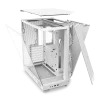Корпус без блока питания/ Case NZXT H6 Flow, Midi-Tower, TG, 3x120mm, 2xUSB-A 3.2 + 1xUSB-C 3.2, ATX, mATX, mITX White NZXT