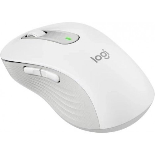 Купить беспроводную оптическую мышь Logitech M650 L белого цвета с 4000 dpi и 5 кнопками - идеальный выбор для работы и игр