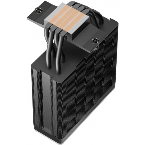 Устройство охлаждения(кулер) Deepcool AG400 Bk V2 ARGB Soc-AM5/AM4/1200/1700/1851 черный 4-pin 31.6dB Al+Cu 220W 643gr Ret (R-AG400-BKAMMN-GJD)