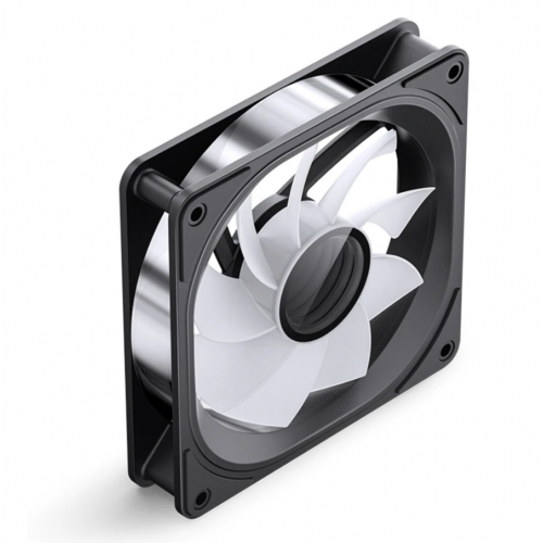 Кулер для корпуса/ Case Cooler JONSBO FR-606BR Reverse (120x120x25mm, 4-pin PWM, ARGB, 35.99CFM, 26.5dBA, 1500RPM, Black) JONSBO