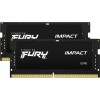 Память оперативная/ Kingston 16GB 4800MT/s DDR5 CL38 SODIMM (Kit of 2) FURY Impact PnP Kingston