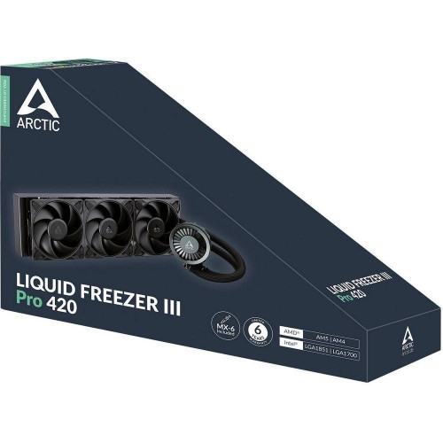 Жидкостная система охлаждения Arctic Cooling Liquid Freezer III Pro 420 Multi Compatible All-In-One CPU Water Cooler (ACFRE00181A) ARCTIC