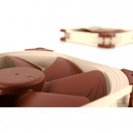 Кулер для корпуса/ Case Cooler Noctua NF-A14 PWM (140x140x25mm, 4-pin PWM, 82.5CFM, 24.6dBA, 1500RPM, Beige/Brown)
