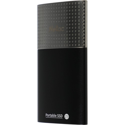 Накопитель SSD Netac USB-C 500Gb NT01Z9-500G-32BK Z9 1.8" черный