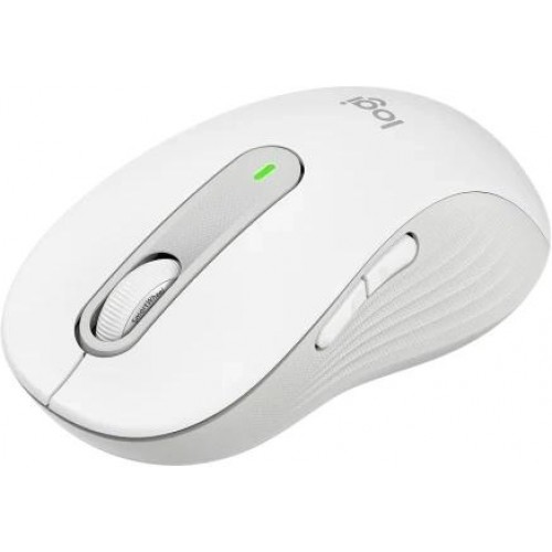 Купить беспроводную оптическую мышь Logitech M650 L белого цвета с 4000 dpi и 5 кнопками - идеальный выбор для работы и игр