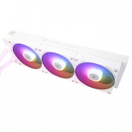 Водяное охлаждение для процессора/ Water Cooling System Thermalright Grand Vision 360 (360mm, LED, White, ARGB/ Fans: 3x120mm, 80.45CFM, 29.4dBA, 2150RPM/ Pump height 72.5mm, 6400RPM, Rad thickness 27mm/ S: 1700, 1200, 1851, 115X, 2011, 2066, AM5, AM4)