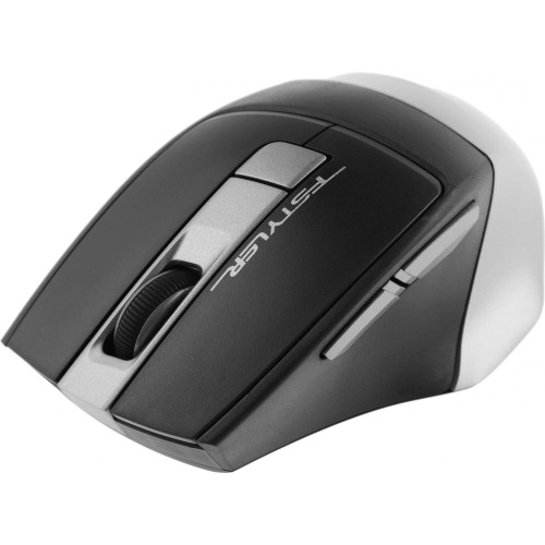 Купить беспроводную оптическую мышь A4Tech Fstyler FG35 серый/черный, 2000dpi, 6 кнопок – идеальный выбор для работы и игр