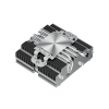Кулер для процессора/ CPU Cooler PCCooler RC400-53 (125W, 4-pin PWM, 53.5mm, Al/Cu, 4x6mm, 1x92mm, 43CFM, 31.2dBA, 2700RPM, S: 1851/1700/1200/20XX/115X, AM5/AM4, silver, black)