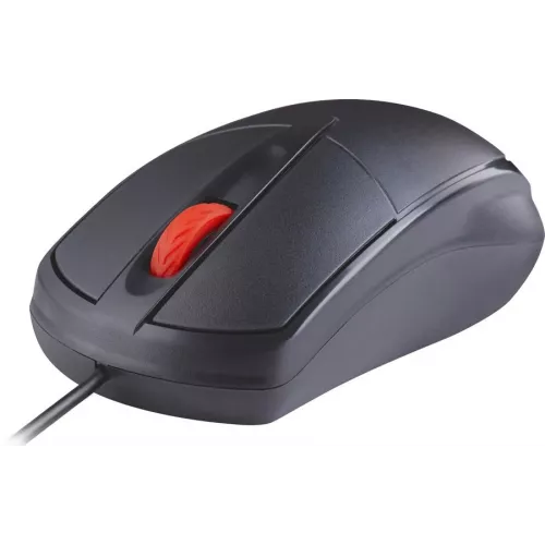 Купить проводную оптическую мышь Defender Icon MB-057 черную, 3D, бесшумную, 1,8 м, 1000 dpi – идеальный выбор для комфортной работы.