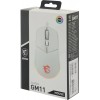 Мышь MSI Clutch GM11 белый оптическая 5000dpi USB 5but (S12-0401970-CLA)