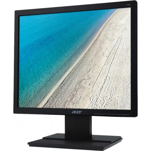 Монитор/ ACER V196LBB 19'', Black Matt, 5:4, IPS, 1280x1024, 5ms, 250cd, 75Hz, VGA, Vesa:100x100