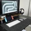 Коврик для мыши/ Mouse pad GEEK NOOK 80*40CM Dark Gray Felt