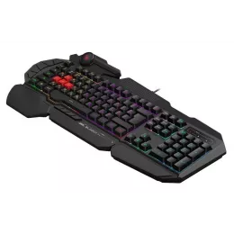 Клавиатура/ Клавиатура A4Tech B310N черный USB Multimedia for gamer LED каб.:1.8м