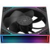 Кулер для корпуса/ Case Cooler Thermalright TL-M12R Reverse (124x120x25mm, 4-pin PWM, ARGB, 42.6CFM, 23.2dBA, 1500RPM, Black) Thermalright