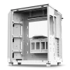 Корпус без блока питания/ Case NZXT H6 Flow, Midi-Tower, TG, 3x120mm, 2xUSB-A 3.2 + 1xUSB-C 3.2, ATX, mATX, mITX White NZXT