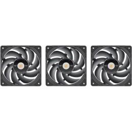Вентилятор для корпуса Thermaltake Toughfan EX12 Pro Reverse 120х120x25 черный 4-pin 29.8дБ (упак.:3шт) (CL-F171-PL12BL-A) Ret [CL-F171-PL12BL-A]