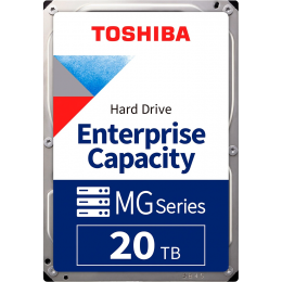 Жесткий диск/ HDD Toshiba SATA 20TB 3.5" 6.0 Gbit/s 7200 rpm 512Mb OFFICIAL RECERTIFIED 1 year warranty (replacement MG10ACA20TE, ST20000NM007D, ST20000NM002H)