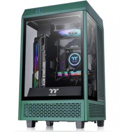 Корпус Thermaltake The Tower 100 Racing зеленый miniITX 1x120mm 3x140mm 2xUSB3.0 audio bott PSU [CA-1R3-00SCWN-00]