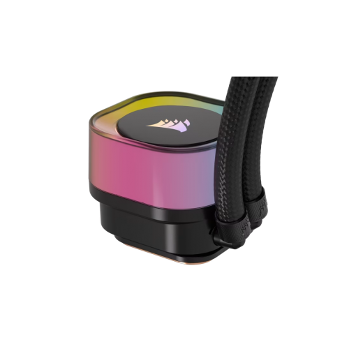 Система жидкостного охлаждения/ Water Cooling System Corsair iCUE LINK H150i RGB (360mm, Black, RGB/ Fans: 3x120mm, 63.1CFM, 37dBA, 2400RPM/Rad thickness 27mm/ S: 1851, 1700, 1200, 115X, AM5, AM4) Corsair