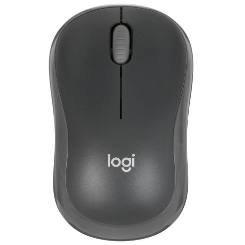Мышь Logitech M186 черный/серый оптическая 1000dpi беспров. USB для ноутбука 2but (910-004131)