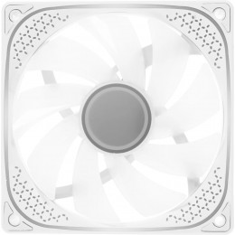 Вентилятор для корпуса Accord ACC-YH12 ARGB 120х120x25 белый 4-pin 27дБ (ACC-YH12 ARGB WHITE) brown box