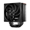 Кулер для процессора/ CPU Cooler PCCooler RZ500 BK (250W, 4-pin PWM, 155mm, Al/Cu, 5x6mm, 1x120mm, 86.73CFM, 32dBA, 2200RPM, S: 1851/1700/1200/115X, AM5/AM4, black) PcCooler