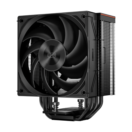 Кулер для процессора/ CPU Cooler PCCooler RZ500 BK (250W, 4-pin PWM, 155mm, Al/Cu, 5x6mm, 1x120mm, 86.73CFM, 32dBA, 2200RPM, S: 1851/1700/1200/115X, AM5/AM4, black) PcCooler