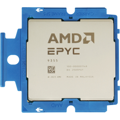 Процессор серверный/ CPU SP5 AMD EPYC 9355 (32C/64T, 3.55/4.4GHz, 256MB, 280W) OEM