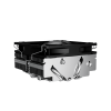 Кулер для процессора/ CPU Cooler PCCooler RC400-53 (125W, 4-pin PWM, 53.5mm, Al/Cu, 4x6mm, 1x92mm, 43CFM, 31.2dBA, 2700RPM, S: 1851/1700/1200/20XX/115X, AM5/AM4, silver, black)