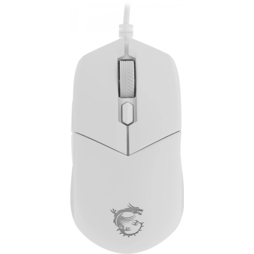 Мышь MSI Clutch GM11 белый оптическая 5000dpi USB 5but (S12-0401970-CLA)