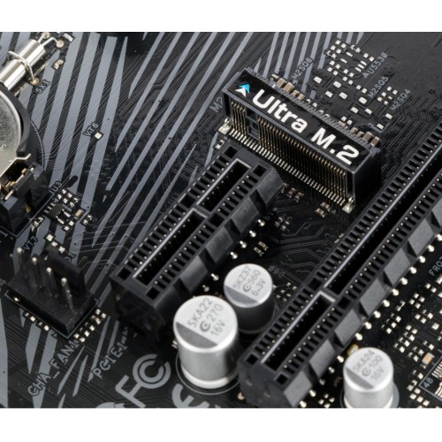 Купить материнскую плату Asrock A520M-HVS для AMD AM4 с поддержкой 8ch звук и HDMI