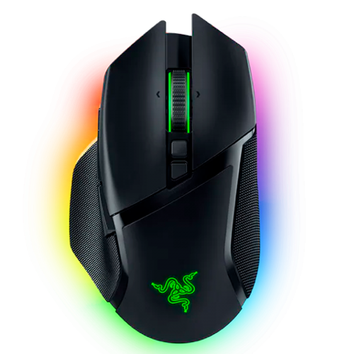 Купить игровую мышь Razer Basilisk V3 Pro 35K в черном цвете - идеальный выбор для геймеров!