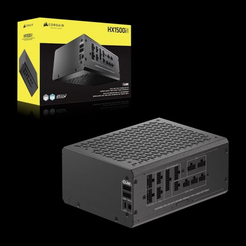 Блок питания Corsair HX1500i SHIFT 1500W 80+ Platinum - Полностью модульный ATX, PCIe 5.1, для мощных игровых систем