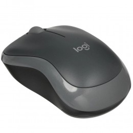 Мышь Logitech M186 черный/серый оптическая 1000dpi беспров. USB для ноутбука 2but (910-004131)