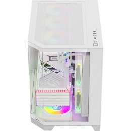 Корпус Formula Crystal Z6M Floe белый без БП mATX 4x120mm 2xUSB3.0 audio bott PSU