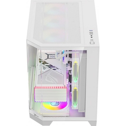 Корпус Formula Crystal Z6M Floe белый mATX с поддержкой 4x120mm и 2xUSB3.0 - идеальный выбор для вашего ПК