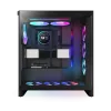 Система жидкостного охлаждения для ПК/ Water Cooling System NZXT Kraken Elite 280 RGB (250W, 280mm, LED temp., Black/ Fans: 2x140mm, 98.61CFM, 34.5dBA, 2000RPM/ Pump height 65mm, 2800RPM, Rad thickness 27mm/ S: 1851, 1700, 1200, 115X, AM5, AM4) NZXT