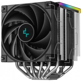 Устройство охлаждения(кулер) Deepcool AK620 Digital SE ARGB Soc-AM5/AM4/1200/1700/1851 черный 4-pin 19-28dB Al+Cu LCD 260W 1400gr Ret (R-AK620-BKADMN-GJD)